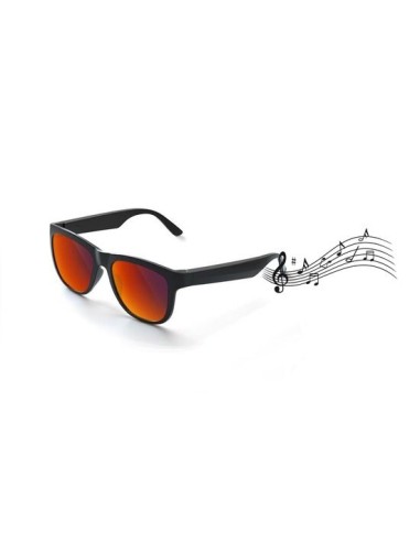 Caliber Soundglasses smart-bril gepolariseerd - rood