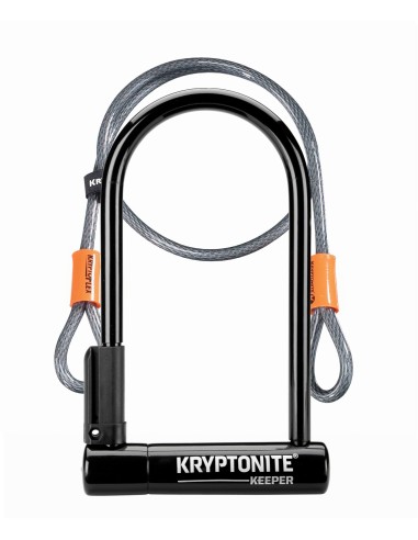 Kryptonite beugelslot Keeper 12 Standard met kabel