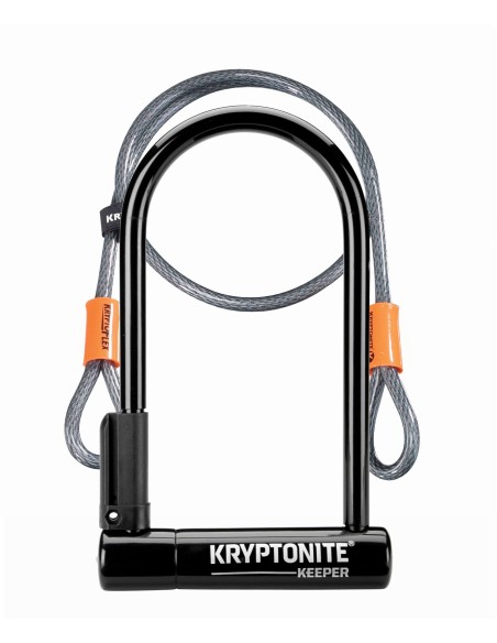 Kryptonite beugelslot Keeper 12 Standard met kabel