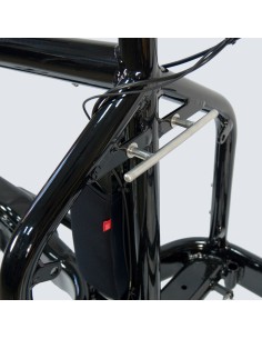 FAHRER fietstashouder Bullitt bar zilver