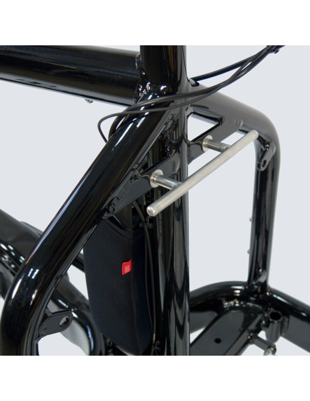 FAHRER fietstashouder Bullitt bar zilver