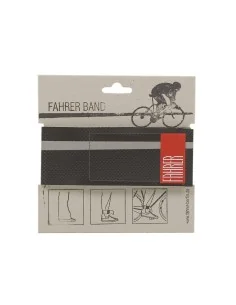 FAHRER broekklem Band refelecterend zwart