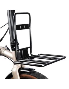 FAHRER voordrager XL alu Brompton VELLO zwart