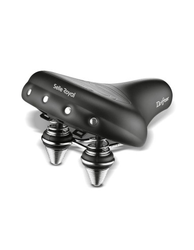 Selle Royal zadel Drifter Strengtex Stracciatella zwart