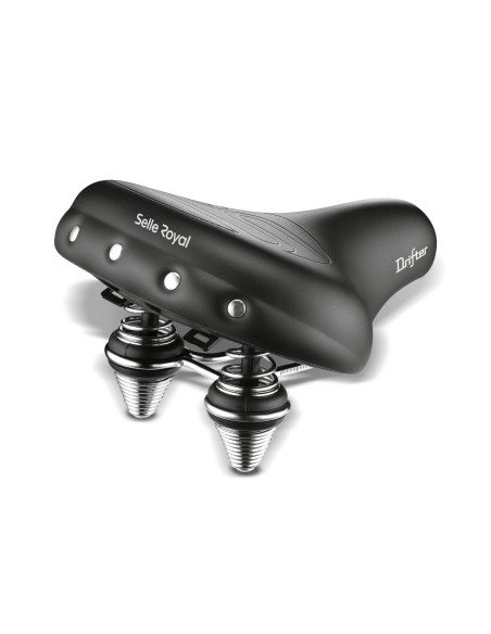Selle Royal zadel Drifter Strengtex Stracciatella zwart