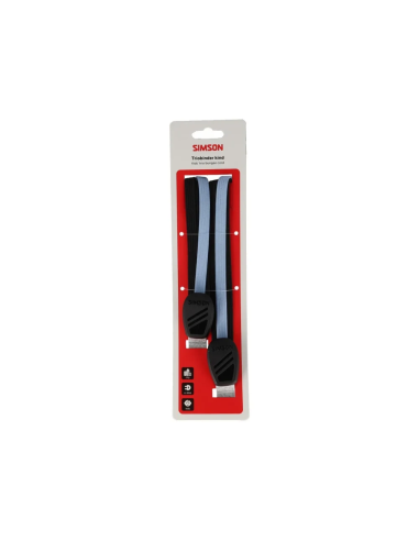 Simson triobinder 24 inch zwart/blauw