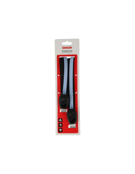 Simson triobinder 24 inch zwart/blauw