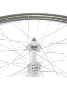 Roland voorwiel 28 x 1 1/2 vast zwart zink spk