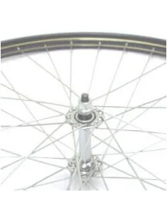 Roland voorwiel 28 x 1 1/2 vast zwart zink spk