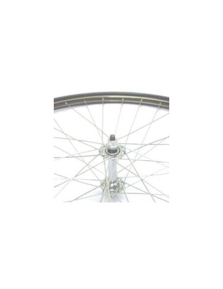 Roland voorwiel 28 x 1 1/2 vast zwart zink spk