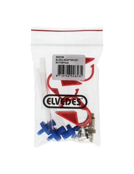 Elvedes ontluchtingsadapter set (bleed) basis Nutt M5
