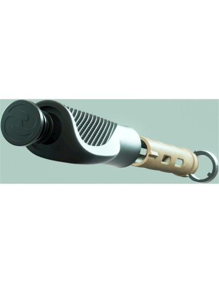 Herrmans handvatten Nucore Grip town wave 90/130mm zwart
