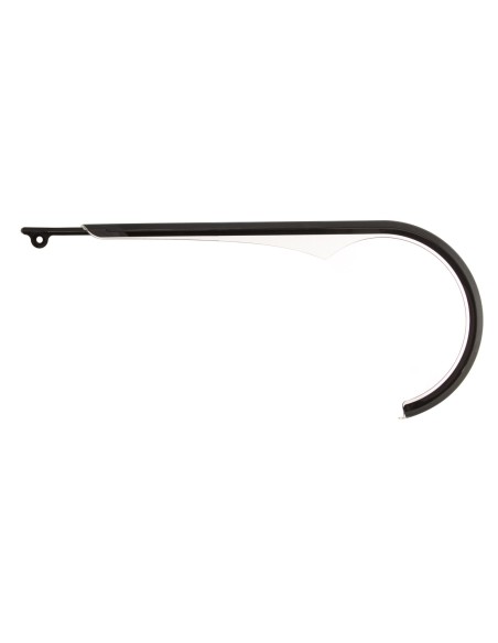 Herrmans kettingscherm Slim 38 308mm transparant/zwart