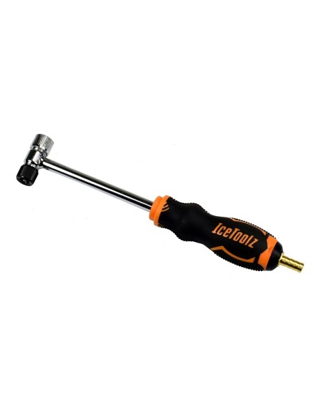 IceToolz pomp compressorhandvat + slangkoppeling