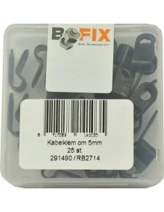 Bofix doos kabelklem enkel 5mm (25 stuks)