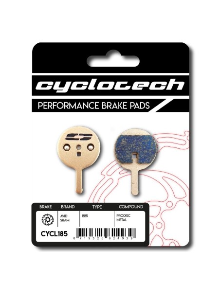 Cyclotech schijfremblok Prodisc Metal Avid BB5