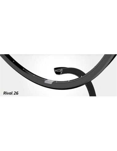 Ryde velg 28 RIVAL26 disc 36/14 zwart