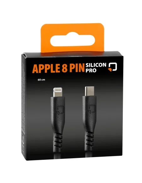 Optiline Siliconen kabel Usb Type C Apple 8 Pin - 60 cm