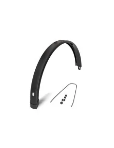 EF spatbord achter Tempo Square 28 inch 72mm zwart