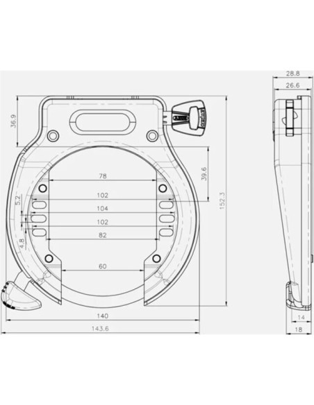 Abus ringslot Amparo 4650SL ART 2
