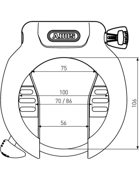 Abus ringslot Pro Amparo 4750S ART 2
