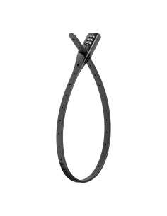 Axa kabelslot code Zipper zwart