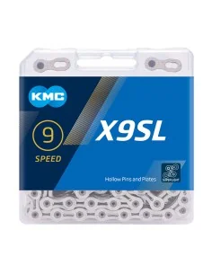 KMC ketting X9SL silver 114s