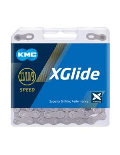 KMC ketting X-Glide 9/11V grijs 118s Shimano Cues