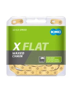 KMC ketting X Flattop SRAM 126s waxed TiN gold