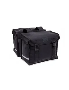 New Looxs fietstas dubbel Camping zwart 66L