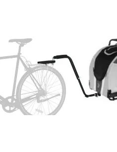 DoggyRide trekstang bagagedrager zwart incl. Britch Lite