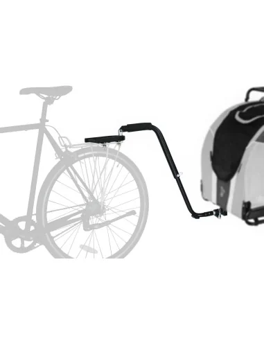 DoggyRide trekstang bagagedrager zwart incl. Britch Lite
