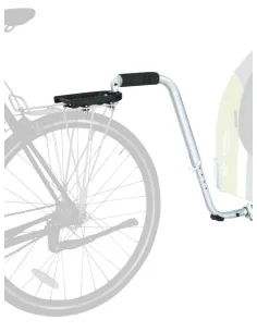 DoggyRide trekstang bagagedrager grijs incl. Britch Lite