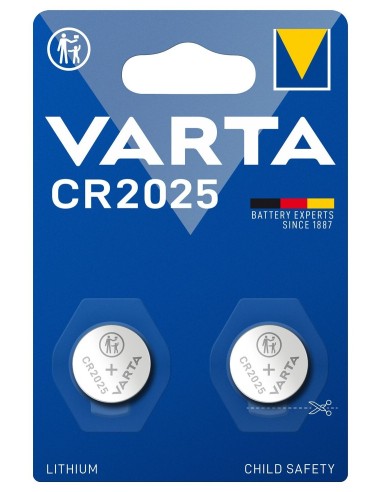Varta batterij CR2025 Lith 3V (2)