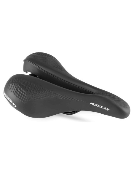 Selle Bassano zadel Modular S-line zwart