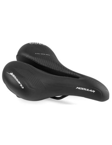 Selle Bassano zadel Modular Ergo e-City zwart