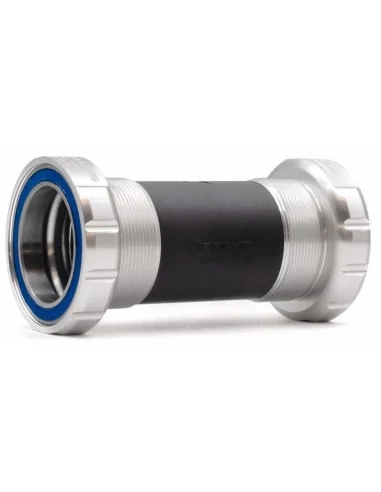 Praxis trapas adapter M30-Thru BSA Road/MTB 68-73mm zilver
