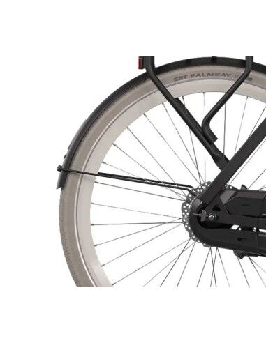 Cortina spatbord achter 28 E-Nite pling jet black matt
