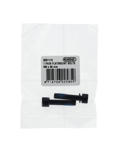 Elvedes 1 paar flatmount bouten M5 × 23 mm