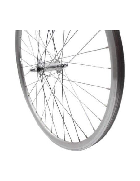 Roland voorwiel 26 x 1.75 vast Alu V-profil zilver zink spk