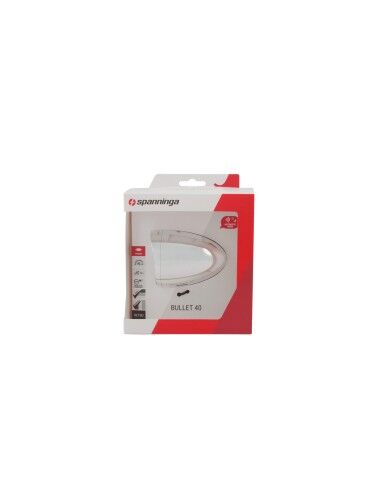 Spanninga koplamp Bullet XDASc auto dynamo 40 lux chroom
