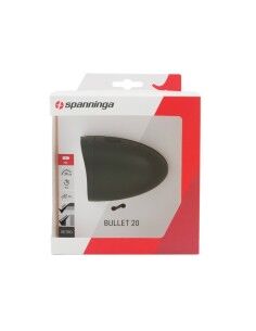 Spanninga koplamp Bullet Xb batterij 20 lux zwart