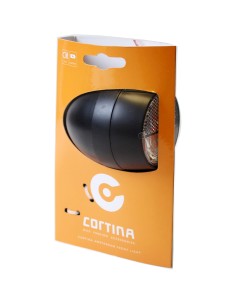 Cortina koplamp Amsterdam batterij zwart