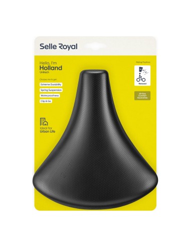 Selle Royal zadel Holland Unitech zwart