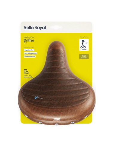 Selle Royal zadel Drifter Plus 5111 bruin