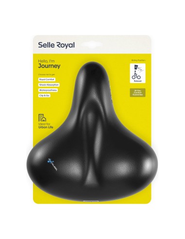 Selle Royal zadel Journey zwart