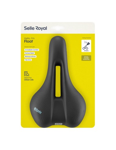 Selle Royal zadel Float Athletic zwart