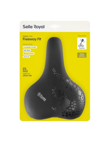 Selle Royal zadel Freeway Fit Moderate zwart