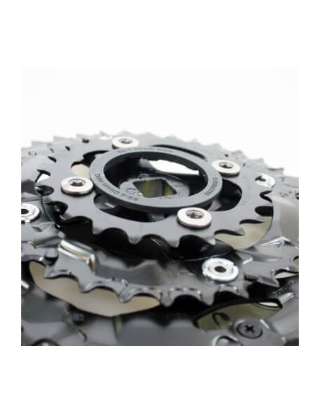 Shimano crankstel Acera M361 7/8sp 42/32/22T zwart