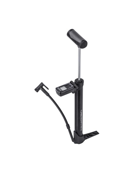 Topeak minipomp Turbo Morph Digital met pompslang 13 cm